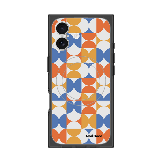 Premium Square Case with MagSafe［ Mod Deco - Original - Geometric pattern/A ］