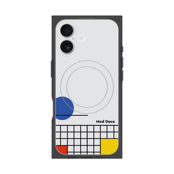 Premium Square Case with MagSafe［ Mod Deco - Original - Retro ］