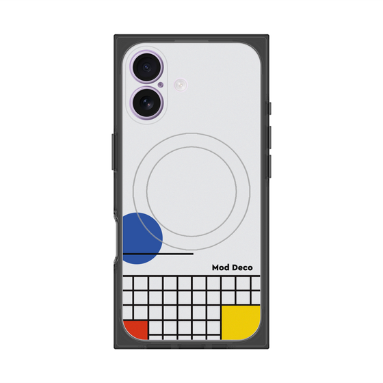 Premium Square Case with MagSafe［ Mod Deco - Original - Retro ］