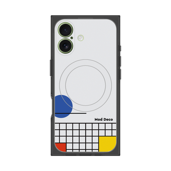 Premium Square Case with MagSafe［ Mod Deco - Original - Retro ］