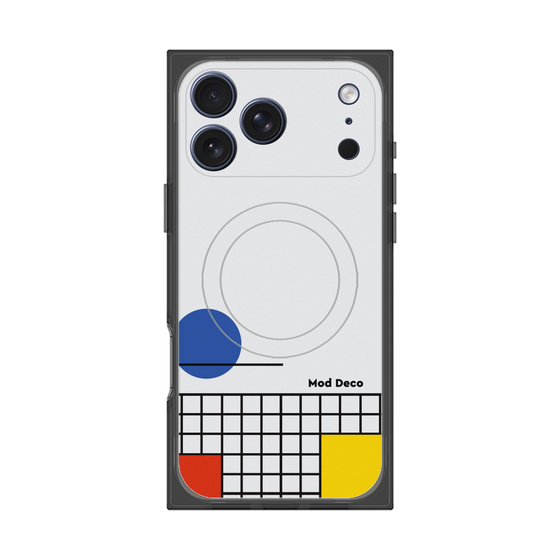 Premium Square Case with MagSafe［ Mod Deco - Original - Retro ］