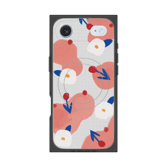 Premium Square Case with MagSafe［ Mod Deco - Original - Flower/C ］