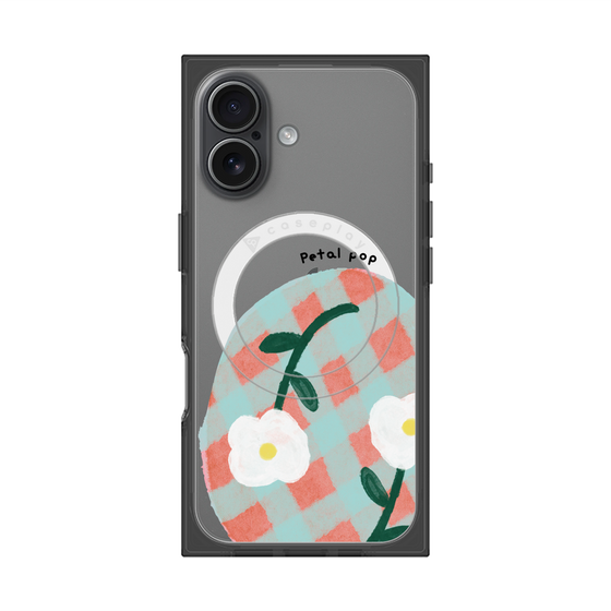 Premium Square Case with MagSafe［ Mod Deco - Original - Flower/D ］