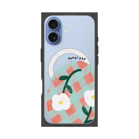 Premium Square Case with MagSafe［ Mod Deco - Original - Flower/D ］