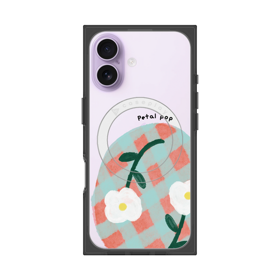 Premium Square Case with MagSafe［ Mod Deco - Original - Flower/D ］