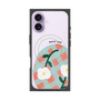 Premium Square Case with MagSafe［ Mod Deco - Original - Flower/D ］