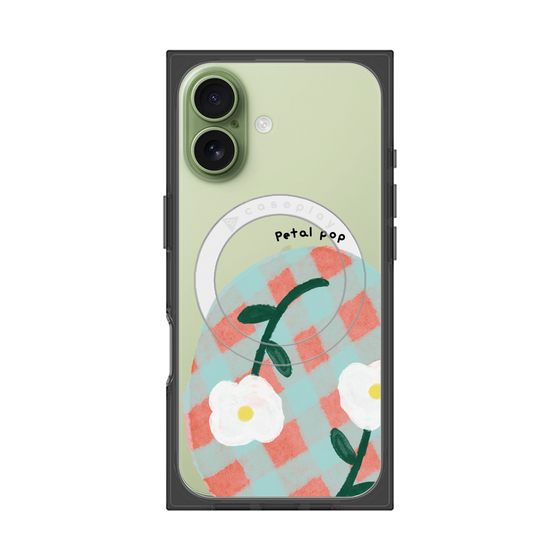 Premium Square Case with MagSafe［ Mod Deco - Original - Flower/D ］