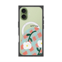 Premium Square Case with MagSafe［ Mod Deco - Original - Flower/D ］
