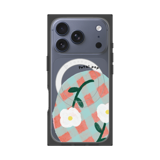 Premium Square Case with MagSafe［ Mod Deco - Original - Flower/D ］