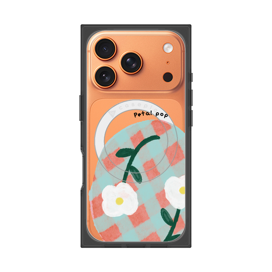 Premium Square Case with MagSafe［ Mod Deco - Original - Flower/D ］