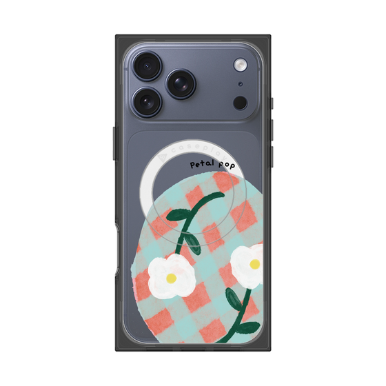Premium Square Case with MagSafe［ Mod Deco - Original - Flower/D ］