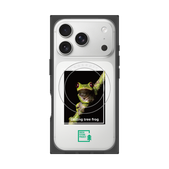 Premium Square Case with MagSafe［ Green Future Project - Gliding tree frog ］