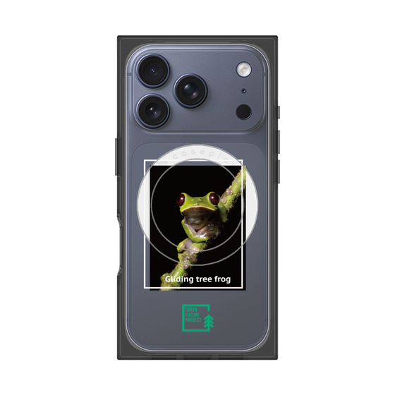 Premium Square Case with MagSafe［ Green Future Project - Gliding tree frog ］