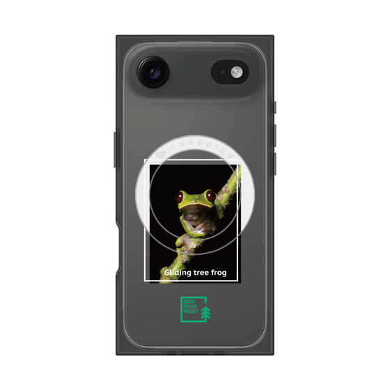 Premium Square Case with MagSafe［ Green Future Project - Gliding tree frog ］