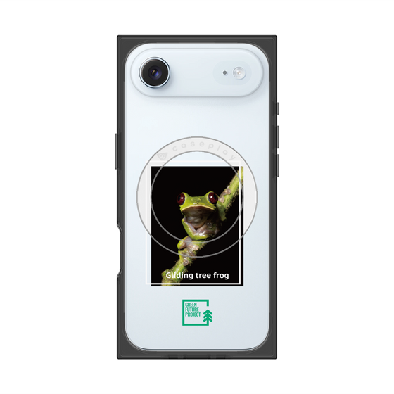 Premium Square Case with MagSafe［ Green Future Project - Gliding tree frog ］