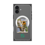 Premium Square Case with MagSafe［ Green Future Project - Guira Tanager ］
