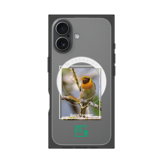 Premium Square Case with MagSafe［ Green Future Project - Guira Tanager ］