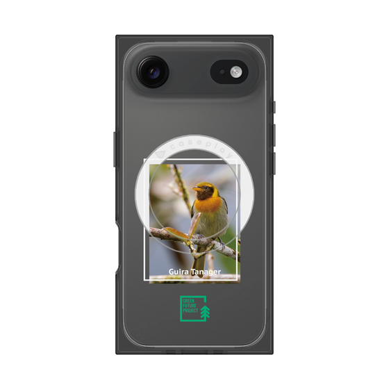 Premium Square Case with MagSafe［ Green Future Project - Guira Tanager ］