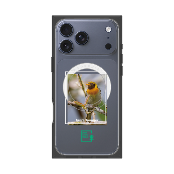 Premium Square Case with MagSafe［ Green Future Project - Guira Tanager ］