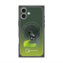 Premium Square Case with MagSafe［ Green Future Project - Butterfly Coquette ］