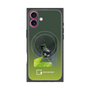 Premium Square Case with MagSafe［ Green Future Project - Butterfly Coquette ］