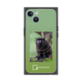 Premium Square Case with MagSafe［ Green Future Project - Black-mantled Tamarin ］