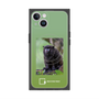 Premium Square Case with MagSafe［ Green Future Project - Black-mantled Tamarin ］