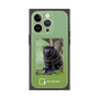 Premium Square Case with MagSafe［ Green Future Project - Black-mantled Tamarin ］