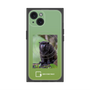Premium Square Case with MagSafe［ Green Future Project - Black-mantled Tamarin ］