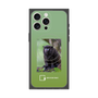 Premium Square Case with MagSafe［ Green Future Project - Black-mantled Tamarin ］