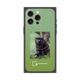 Premium Square Case with MagSafe［ Green Future Project - Black-mantled Tamarin ］
