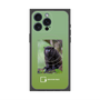 Premium Square Case with MagSafe［ Green Future Project - Black-mantled Tamarin ］