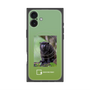 Premium Square Case with MagSafe［ Green Future Project - Black-mantled Tamarin ］