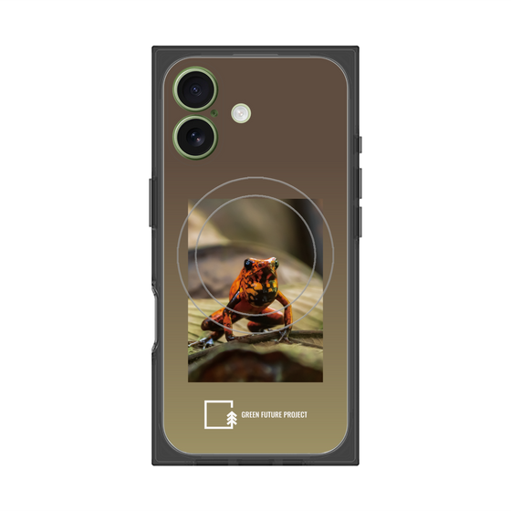 Premium Square Case with MagSafe［ Green Future Project - Poison-dart Frogs ］