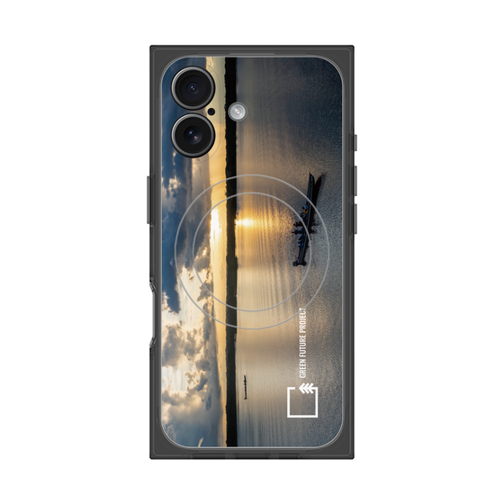 Premium Square Case with MagSafe［ Green Future Project - Landscape ］