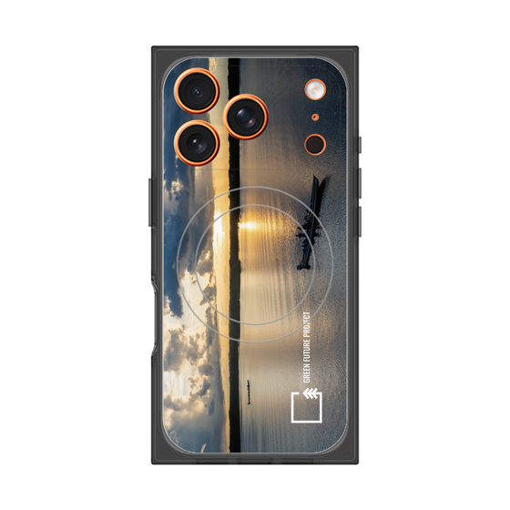 Premium Square Case with MagSafe［ Green Future Project - Landscape ］