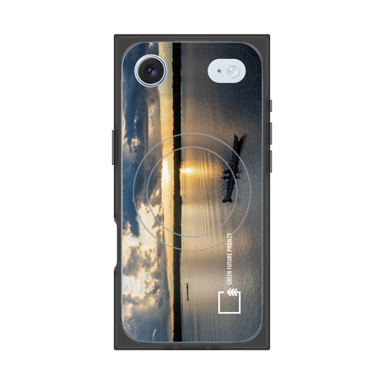 Premium Square Case with MagSafe［ Green Future Project - Landscape ］