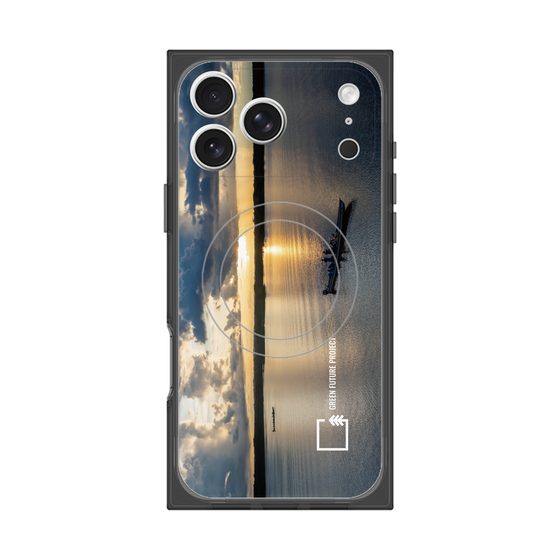 Premium Square Case with MagSafe［ Green Future Project - Landscape ］