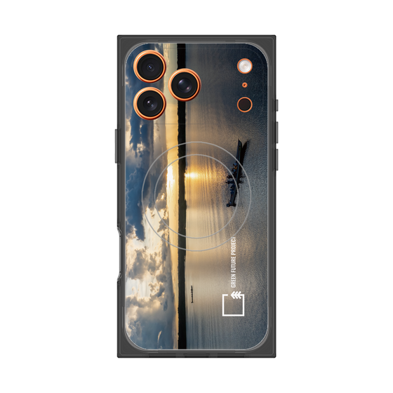 Premium Square Case with MagSafe［ Green Future Project - Landscape ］