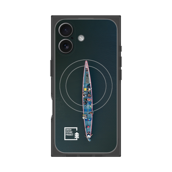 Premium Square Case with MagSafe［ Green Future Project - Landscape2 ］