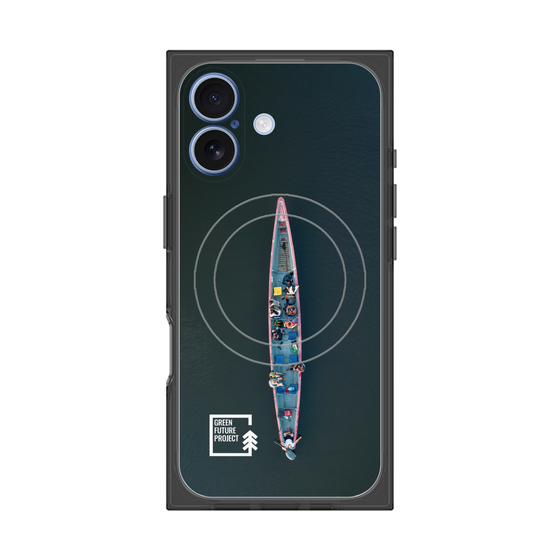 Premium Square Case with MagSafe［ Green Future Project - Landscape2 ］