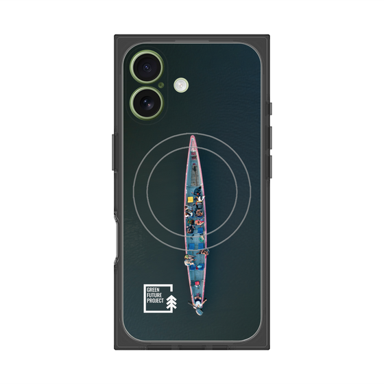 Premium Square Case with MagSafe［ Green Future Project - Landscape2 ］