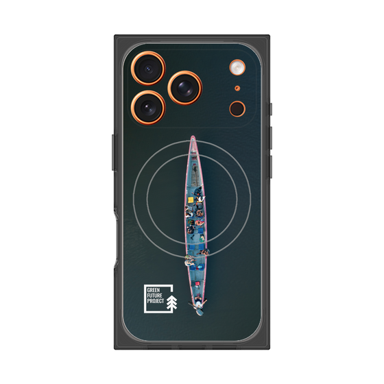 Premium Square Case with MagSafe［ Green Future Project - Landscape2 ］