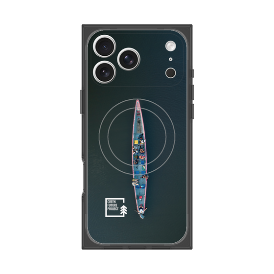 Premium Square Case with MagSafe［ Green Future Project - Landscape2 ］