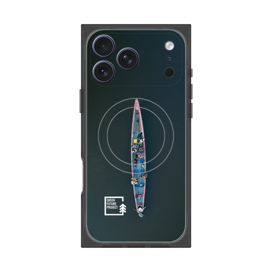 Premium Square Case with MagSafe［ Green Future Project - Landscape2 ］