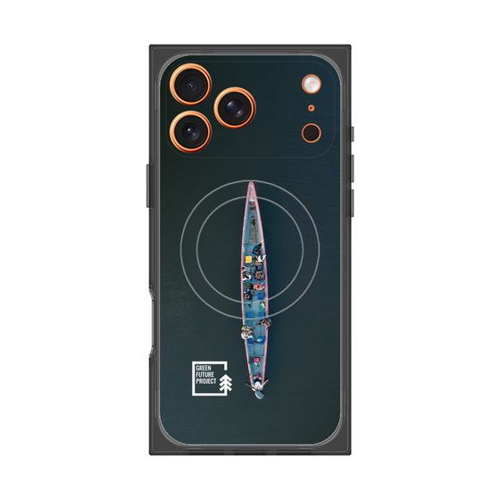 Premium Square Case with MagSafe［ Green Future Project - Landscape2 ］