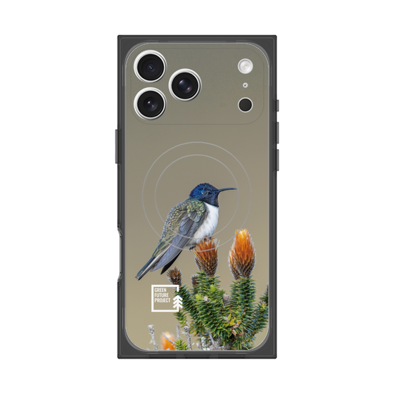 Premium Square Case with MagSafe［ Green Future Project - Ecuadorian Hillstar ］