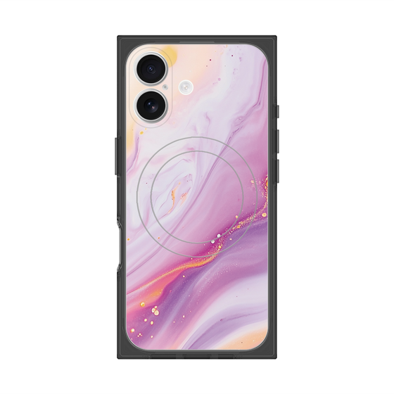 Premium Square Case with MagSafe［ Color Rain - Original - Moonlit Mauve ］