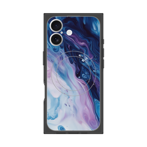 Premium Square Case with MagSafe［ Color Rain - Original - Twilight Ink ］