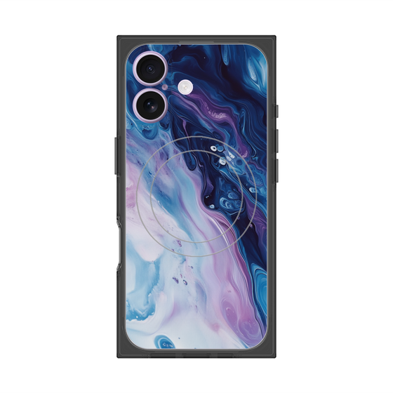 Premium Square Case with MagSafe［ Color Rain - Original - Twilight Ink ］